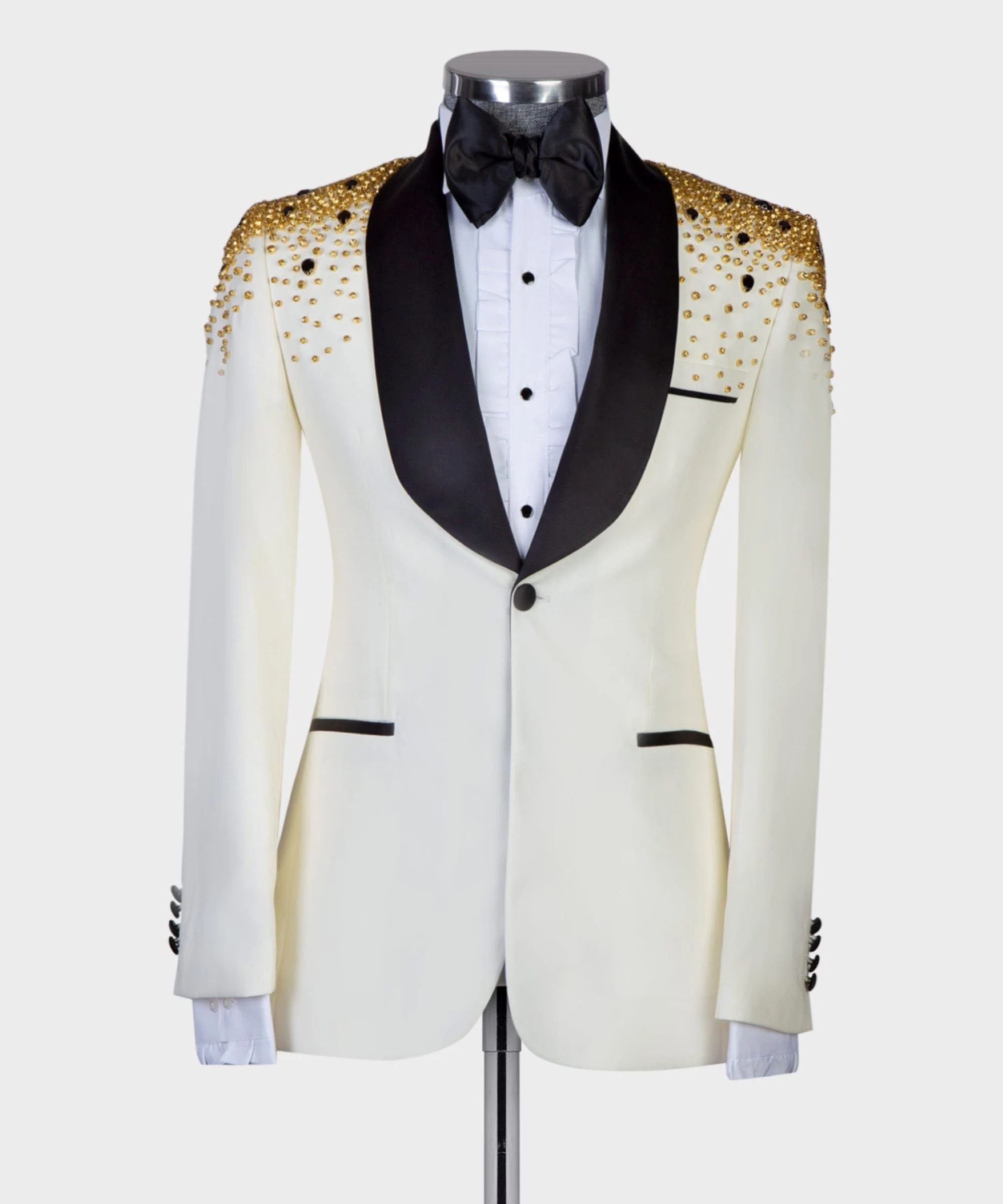 Man Luxe Kristallen Kralen Pak - Men Formal Wear Modern recensie en prijs
