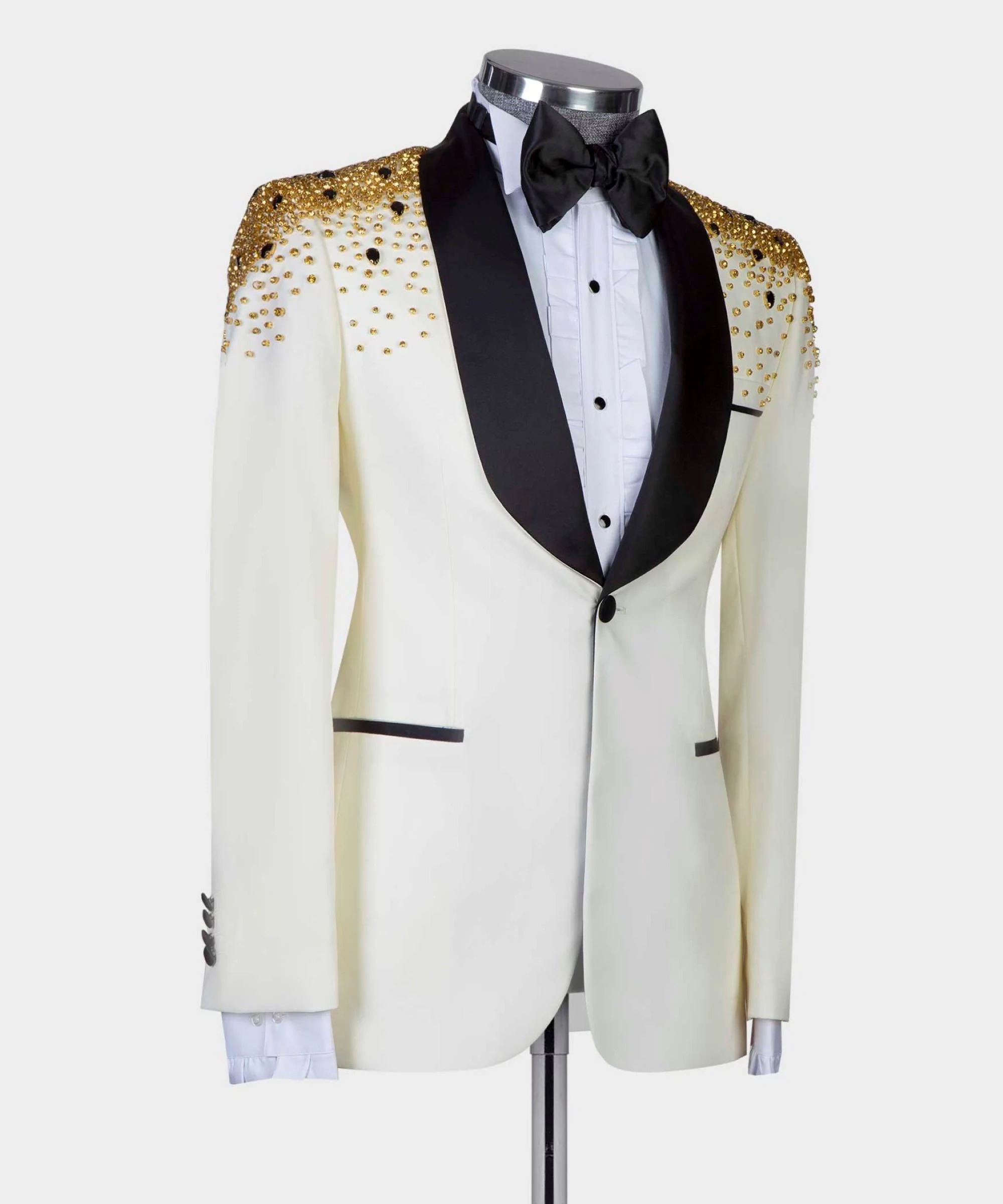 Man Luxe Kristallen Kralen Pak - Men Formal Wear Modern recensie en prijs