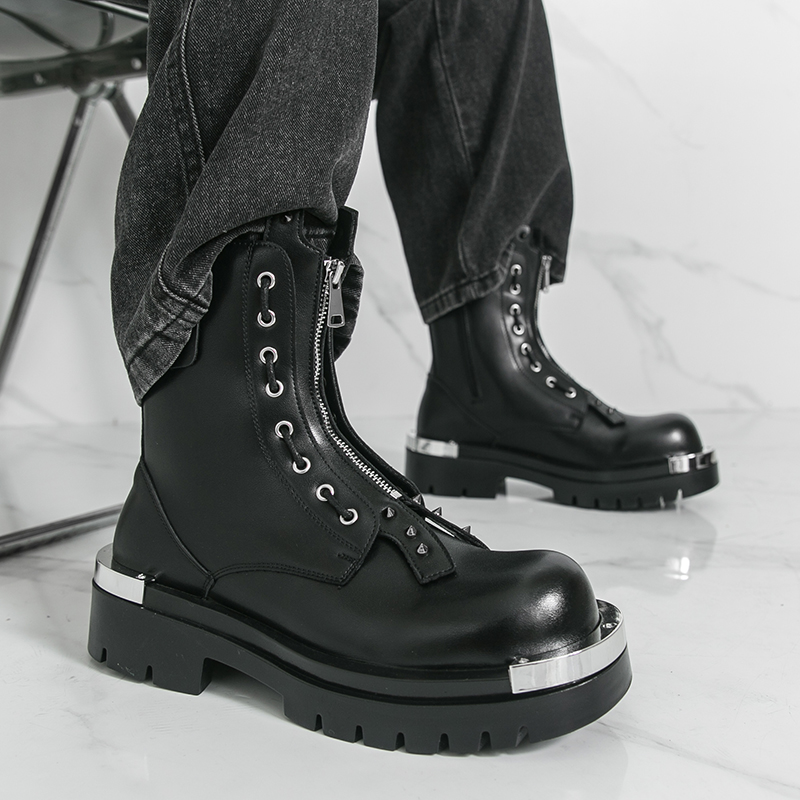 Herenlaarzen met dikke zolen D - Men Formal Wear With Boots recensie en prijs