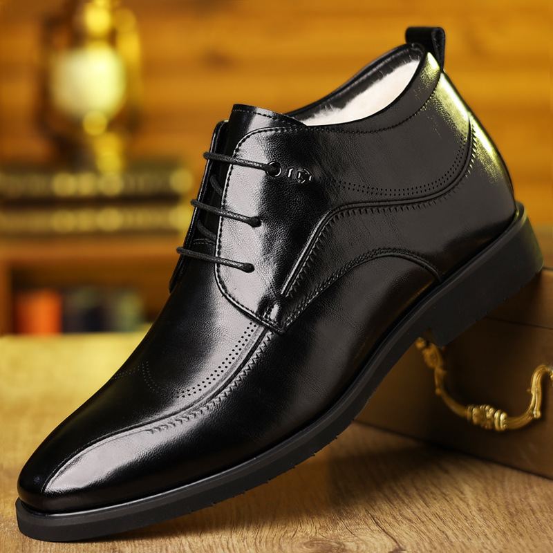 Leren winterschoenen voor here - Men Formal Wear With Boots recensie en prijs
